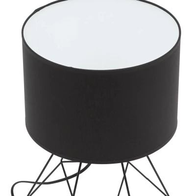 Stolní lampa na noční stolek BREVITAS - černá