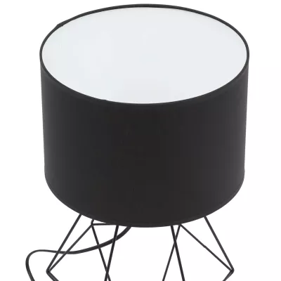 Stolní lampa na noční stolek BREVITAS - černá