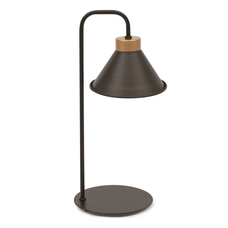 Moderní stolní lampa DETMER - černá / zlatá