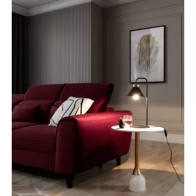 Moderní stolní lampa DETMER - černá / zlatá