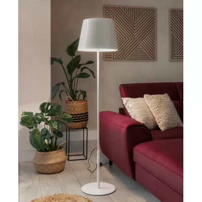 Stojací lampa ve skandinávském stylu VESPILLO - bílá