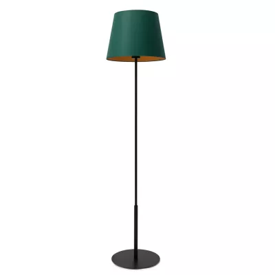 Stojací lampa ve skandinávském stylu VESPILLO - zelená / zlatá / černá