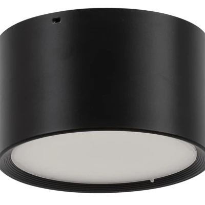 LED stropní osvětlení VALLUM - černé