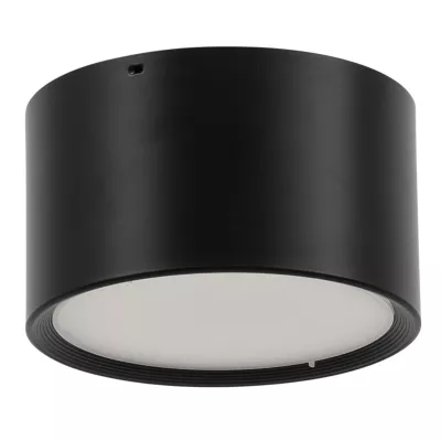 LED stropní osvětlení VALLUM - černé