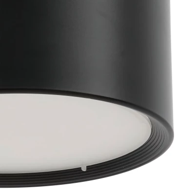 LED stropní osvětlení VALLUM - černé