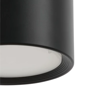 Stropní LED osvětlení VALLUM - černé