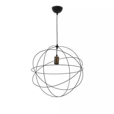 Designový závěsný lustr OLINTO - černý