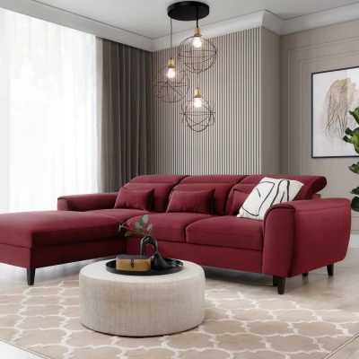 Závěsný designový lustr OLINTO - černý
