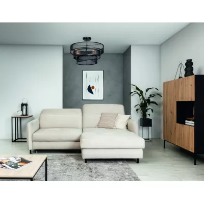 Závěsný moderní lustr ORABELA - černý