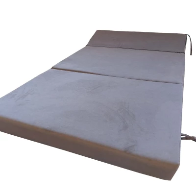 Skládací matrace pro hosty BEDDIO 120x200 - tmavě šedá