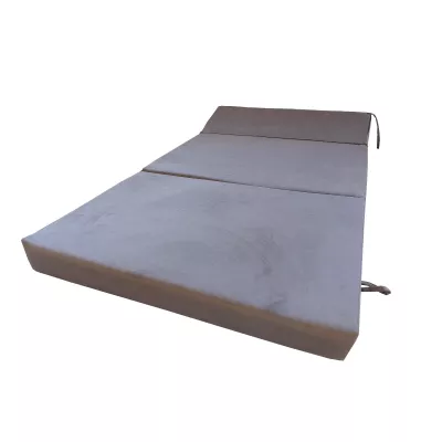 Skládací matrace pro hosty BEDDIO 120x200 - tmavě šedá