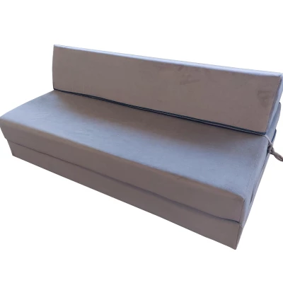 Skládací matrace pro hosty BEDDIO 120x200 - tmavě šedá
