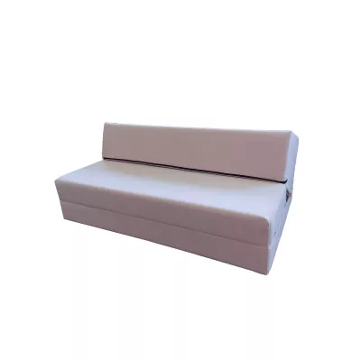 Skládací matrace pro hosty BEDDIO 120x200 - světle růžová