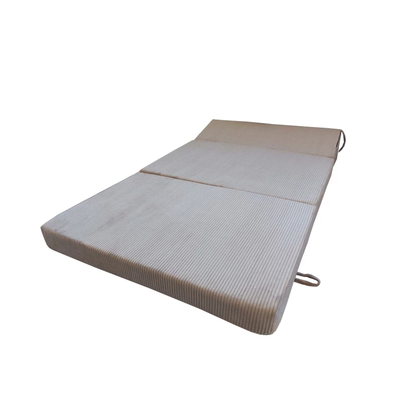Skládací matrace pro hosty BEDDIO 120x200 - šedá