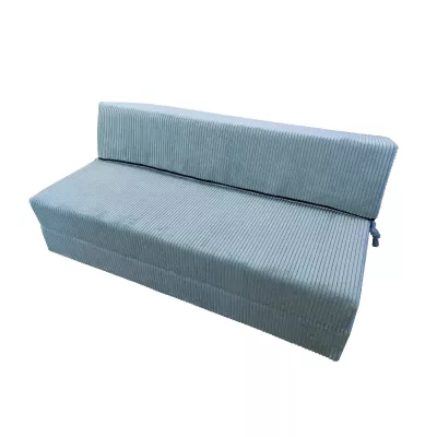 Skládací matrace pro hosty BEDDIO 120x200 - světle modrá
