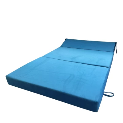 Skládací matrace pro hosty BEDDIO 120x200 - námořnicky modrá