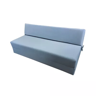Skládací matrace pro hosty BEDDIO 120x200 - svěle šedá