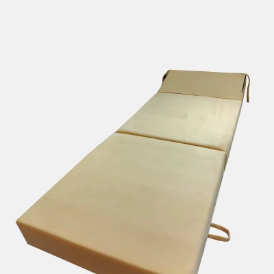 Skládací matrace pro hosty CALMERA 70x200 - žlutá