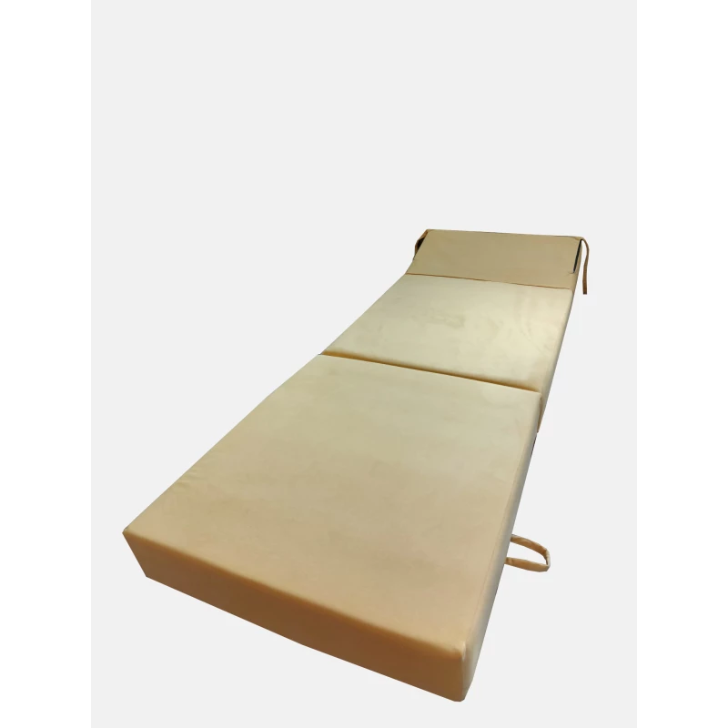 Skládací matrace pro hosty CALMERA 70x200 - žlutá