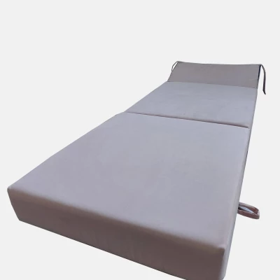 Skládací matrace pro hosty CALMERA 70x200 - světle růžová