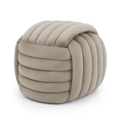 Designový taburet NUMA - béžový