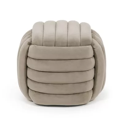 Designový taburet NUMA - béžový