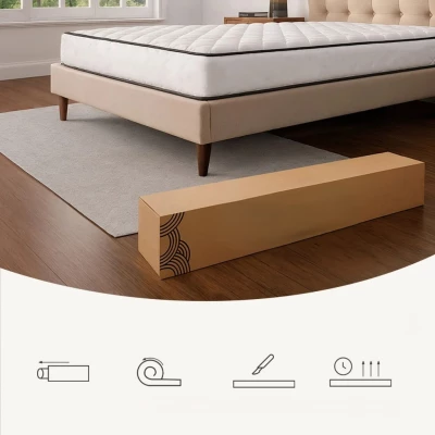 Pružinová matrace se střední tvrdostí OMBRA 90x190