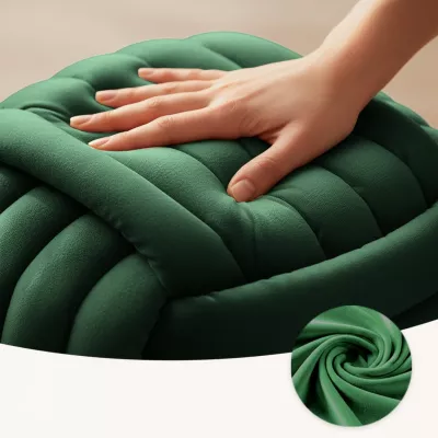 Designový taburet NUMA - láhvově zelený