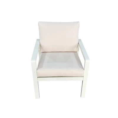 Set zahradního nábytku HADORA - krémový / béžový