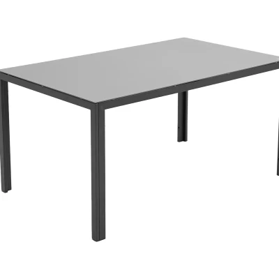Jídelní zahradní set BABLIA - antracit / šedý