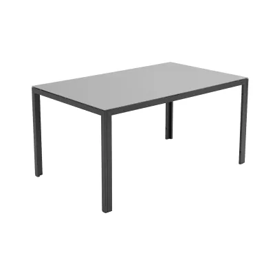 Jídelní zahradní set BABLIA - antracit / šedý