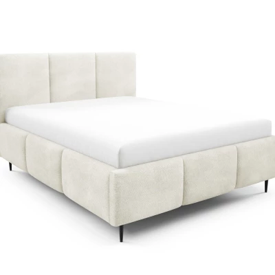 Manželská postel 160x200 VIONA LEG s úložným prostorem - ecru 1