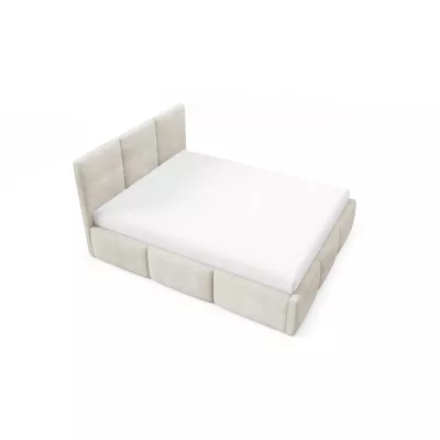 Manželská postel 160x200 VIONA s úložným prostorem - ecru 2