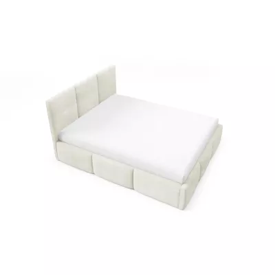 Manželská postel 160x200 VIONA s úložným prostorem - ecru 1