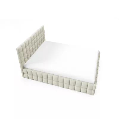 Čalouněná postel 180x200 LAILA s úložným prostorem - ecru 1