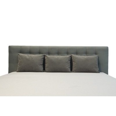Čalouněná postel Soffio s úložným prostorem černá eko kůže 160 x 200