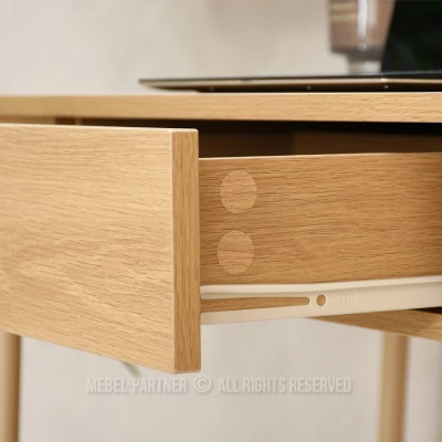 Minimalistický psací stůl HAFE - dub