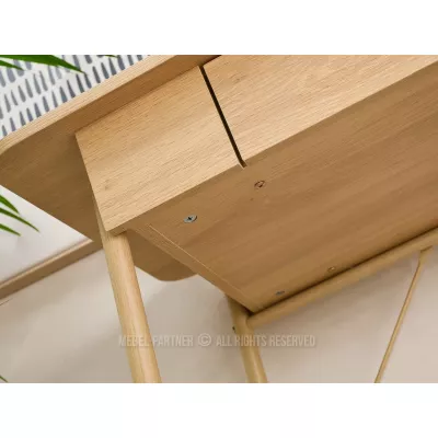 Minimalistický psací stůl HAFE - dub