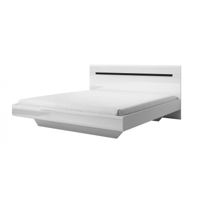 Prostorná postel do ložnice HACHI 180x200, bílá