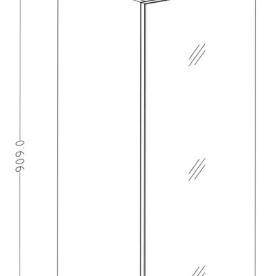 Závěsná skříňka HEIKO, šedá