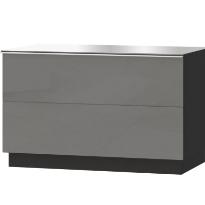 Televizní stolek HEIKO, šedá