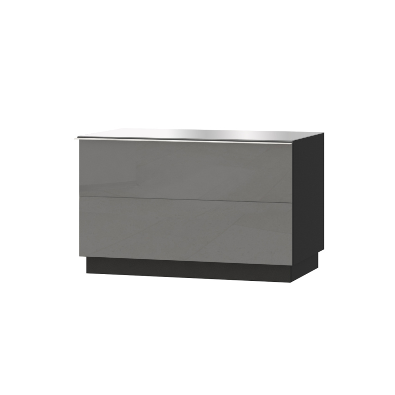 Televizní stolek HEIKO, šedá