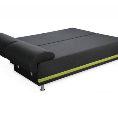 Designová pohovka AMITERNO, zelená + černá