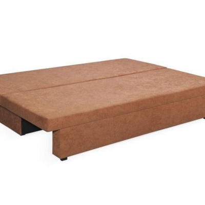 Klasická rozkládací pohovka GIACINTO, oranžová + šedá