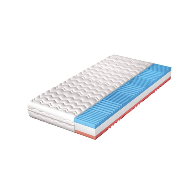 Matrace obložená vroubkovanou pěnou BONNIE, 160x200