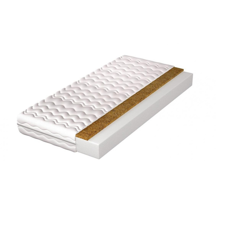 Pěnovo-kokosová matrace se dvěma úrovněmi tvrdosti Arco 15, 200x200