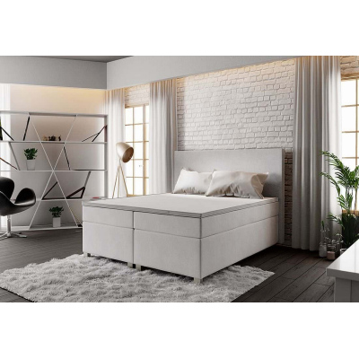 Boxspringová postel ASSAR 180x200, béžová