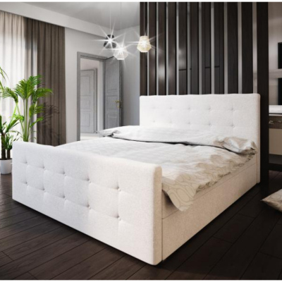 Čalouněná postel VASILISA I 160x200, béžová