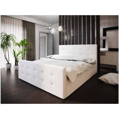 Čalouněná postel VASILISA I 140x200, béžová
