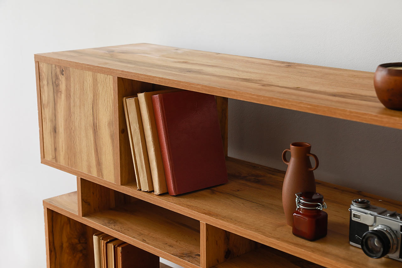 Dřevo je skvělou volbou pro minimalisticky laděný nábytek